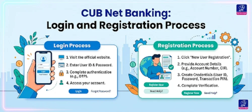cub net banking